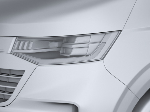 Volkswagen Transporter T7 e-caravelle SWB 2025 Modelo 3D