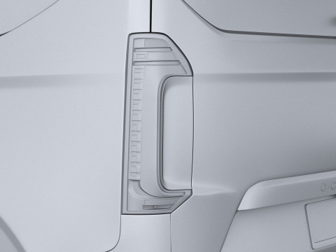 Volkswagen Transporter T7 e-caravelle SWB 2025 Modelo 3D