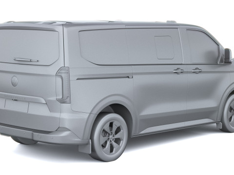 Volkswagen Transporter T7 e-caravelle SWB 2025 Modelo 3D