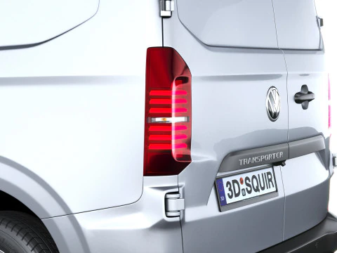 Volkswagen Transporter T7 Van LWB 2025 3D Model
