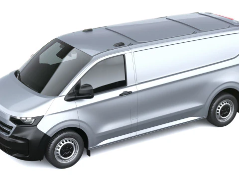 Volkswagen Transporter T7 Van LWB 2025 3D Model