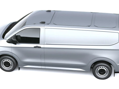 Volkswagen Transporter T7 Van LWB 2025 3D Model
