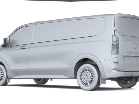 Volkswagen Transporter T7 Van LWB 2025 3D Model