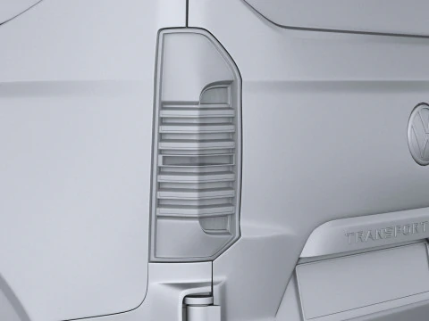 Volkswagen Transporter T7 Van LWB 2025 3D Model