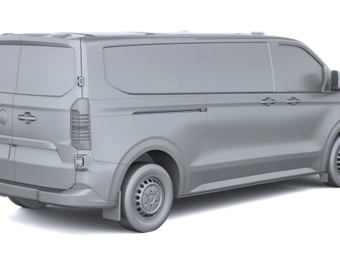 Volkswagen Transporter T7 Van LWB 2025 3D Model