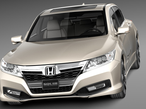 Honda Accord PHEV 2013 3D Model