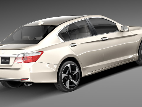 Honda Accord PHEV 2013 3D Model