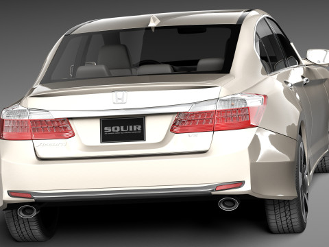 Honda Accord PHEV 2013 3D Model