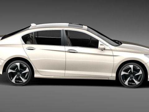 Honda Accord PHEV 2013 3D Model