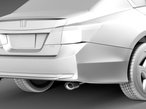 Honda Accord PHEV 2013 3D Model