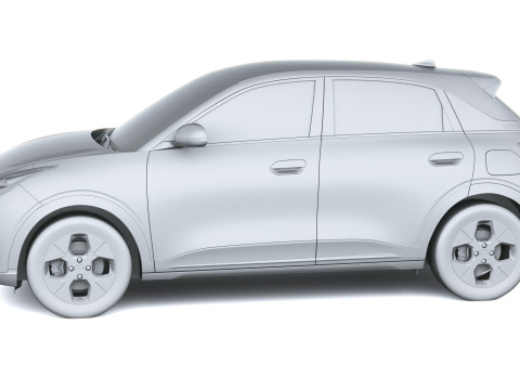 Geely Geome Xingyuan 2026 Modello 3D