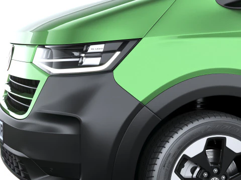 Volkswagen Transporter T7 Panamericana LWB 2025 3D Model