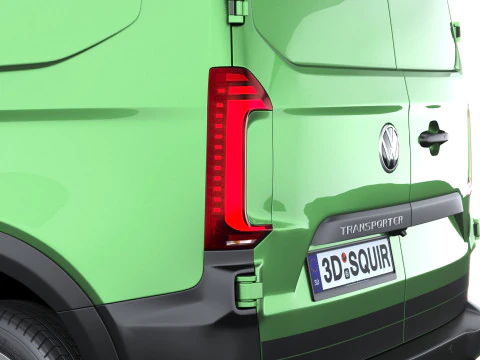 Volkswagen Transporter T7 Panamericana LWB 2025 3D Model