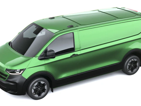 Volkswagen Transporter T7 Panamericana LWB 2025 3D Model