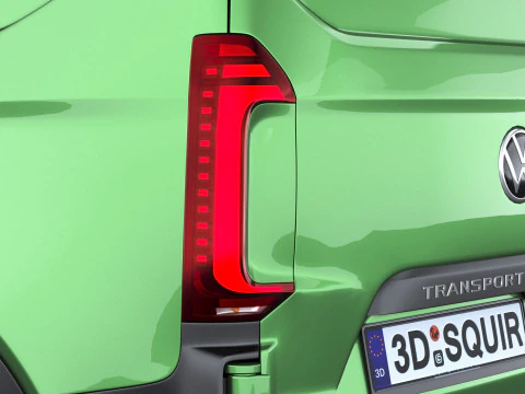 Volkswagen Transporter T7 Panamericana LWB 2025 3D Model