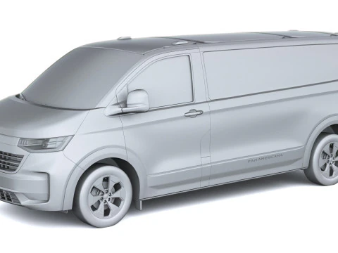 Volkswagen Transporter T7 Panamericana LWB 2025 3D Model