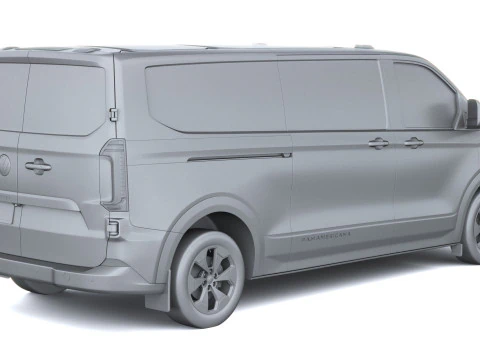 Volkswagen Transporter T7 Panamericana LWB 2025 3D Model