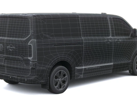 Volkswagen Transporter T7 Panamericana LWB 2025 3D Model