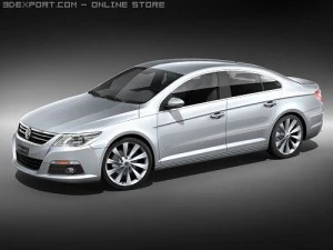 Volkswagen Passat CC 3D Modell
