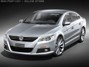 Volkswagen Passat CC 3D Model