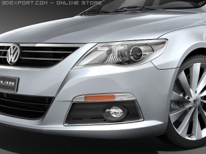 Volkswagen Passat CC 3D Model
