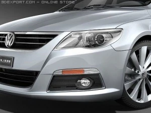Volkswagen Passat CC 3D Model