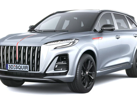 Hongqi HS3 2026 Modelo 3D