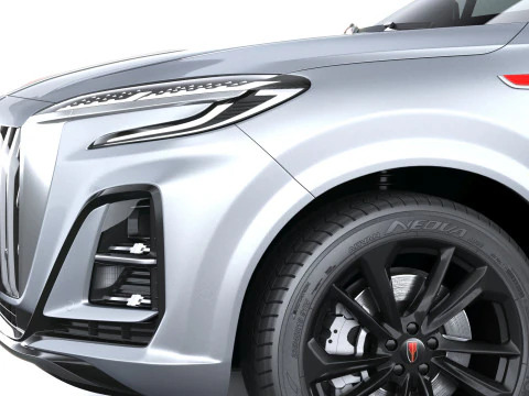 Hongqi HS3 2026 Modelo 3D