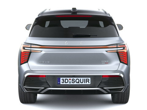 Hongqi HS3 2026 3D Model