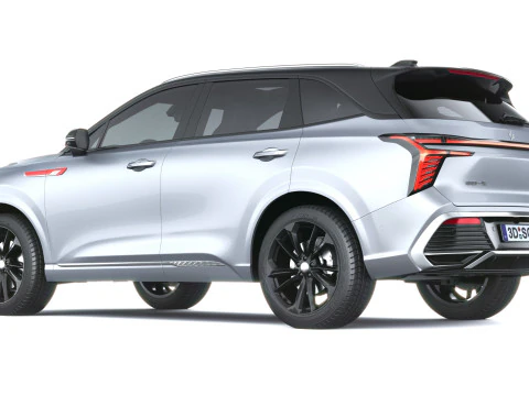 Hongqi HS3 2026 Modelo 3D