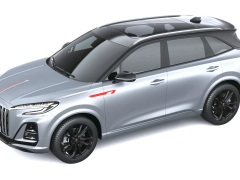 Hongqi HS3 2026 Modelo 3D