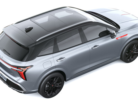 Hongqi HS3 2026 3D Model