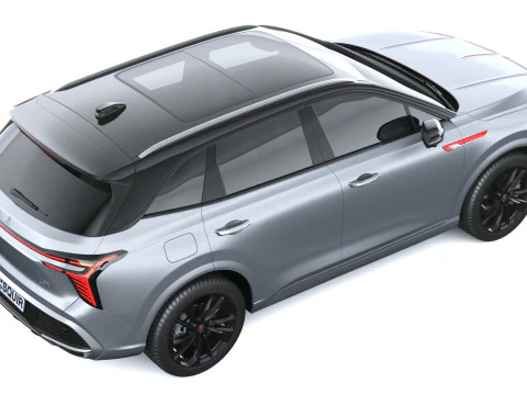 Hongqi HS3 2026 Modelo 3D