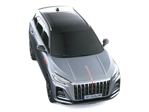 Hongqi HS3 2026 Modelo 3D