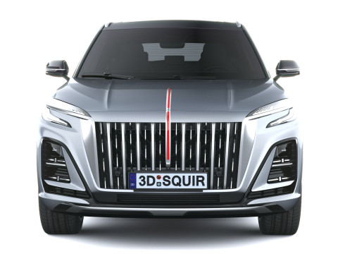 Hongqi HS3 2026 3D Model