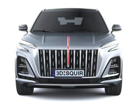 Hongqi HS3 2026 Modelo 3D