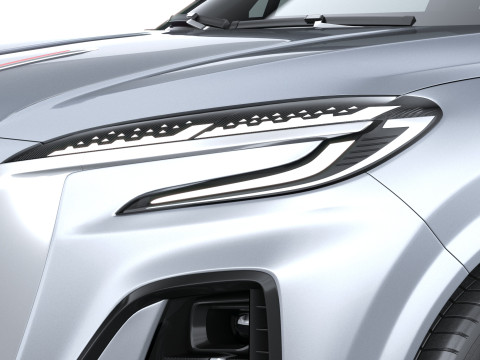 Hongqi HS3 2026 3D Model