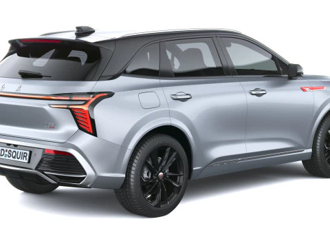 Hongqi HS3 2026 Modelo 3D