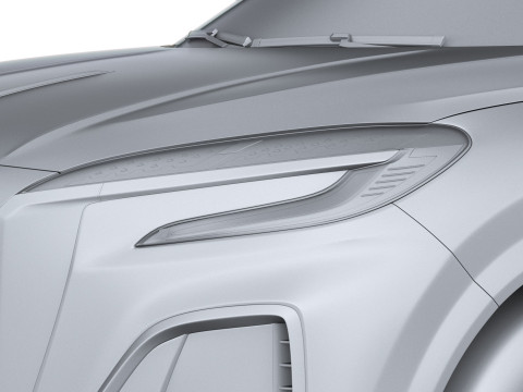 Hongqi HS3 2026 3D Model