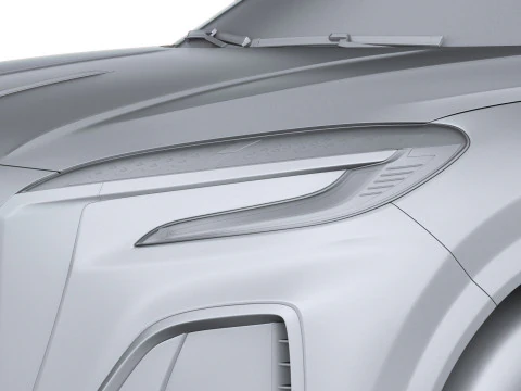 Hongqi HS3 2026 Modelo 3D