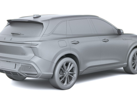 Hongqi HS3 2026 3D Model