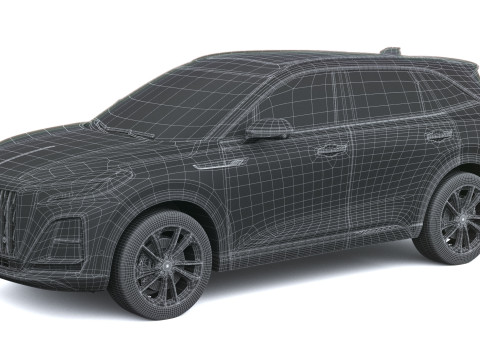 Hongqi HS3 2026 3D Model