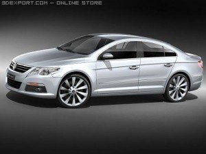 Volkswagen Passat CC 3D Model