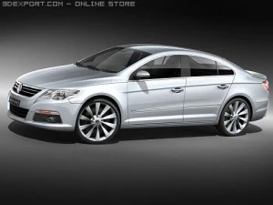 Volkswagen Passat CC Modelo 3D