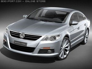 Volkswagen Passat CC 3D-Modell
