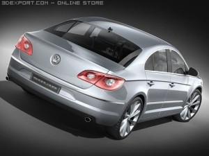 Volkswagen Passat CC 3D-Modell