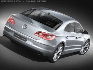 Volkswagen Passat CC 3D Model