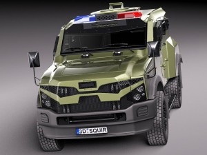 Oshkosh Sand Cat V2 3D 模型