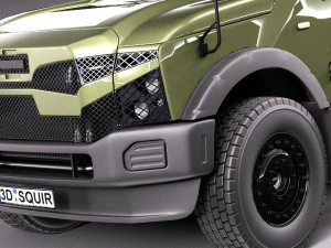 Oshkosh Sand Cat V2 3D Model