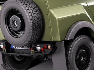Oshkosh Sand Cat V2 3D 模型